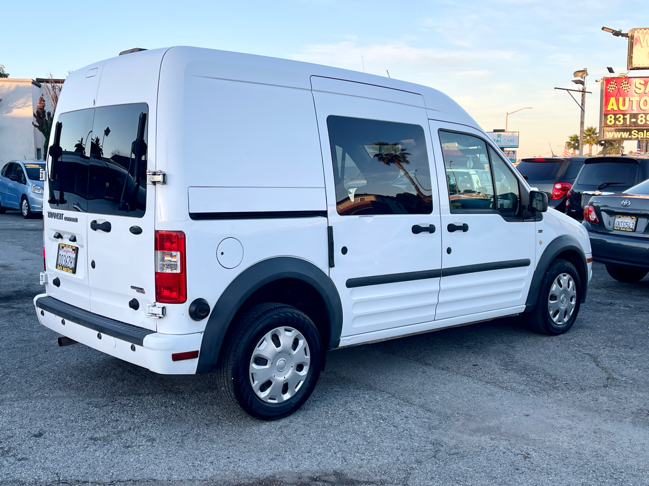 Ford Transit Connect 114.6" XLT w/side & rear door privacy glass 2012