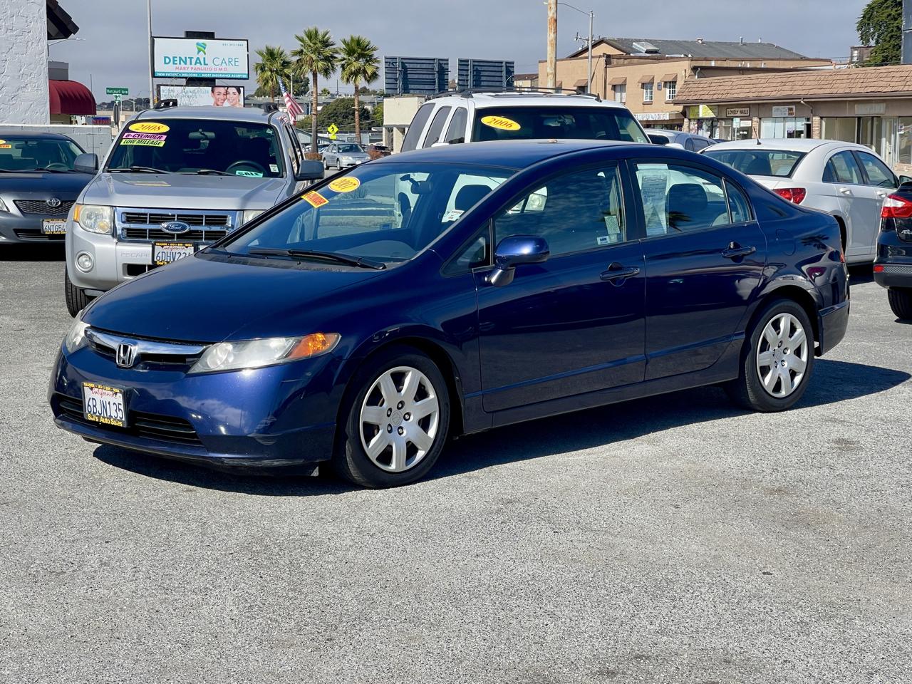 Honda Civic Sdn 4dr AT LX 2007