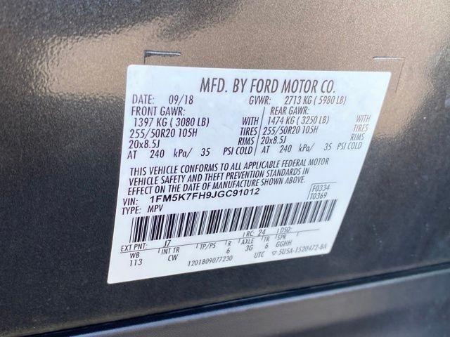 Ford Explorer Limited FWD 2018