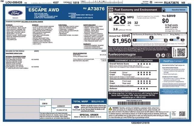 Ford Escape Active AWD 2024