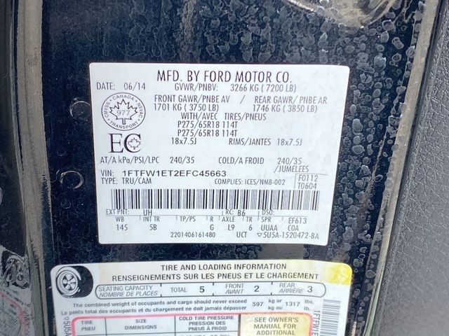 Ford F-150 FX4 SuperCrew 5.5-ft. Bed 4WD 2014