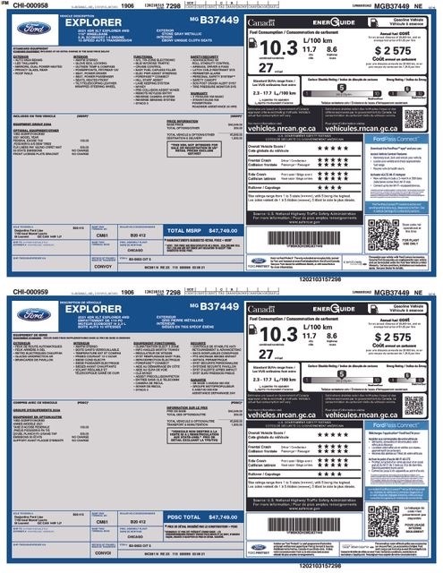 Ford Explorer XLT AWD 2021