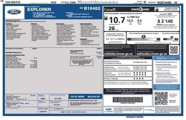 Ford Explorer Limited AWD 2022
