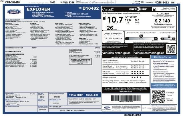 Ford Explorer Limited AWD 2022
