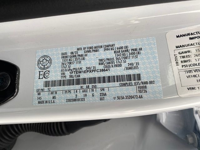 Ford F-150 XLT SuperCrew 5.5-ft. Bed 4WD 2023