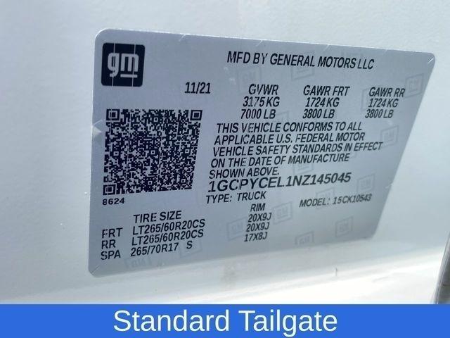 Chevrolet Silverado 1500 Limited Custom Trail Boss Crew Cab Long Box 4WD 2022