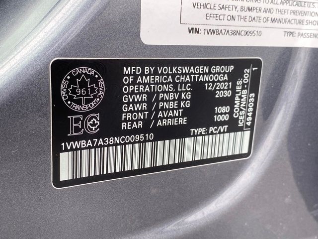 Volkswagen Passat Highline 2022