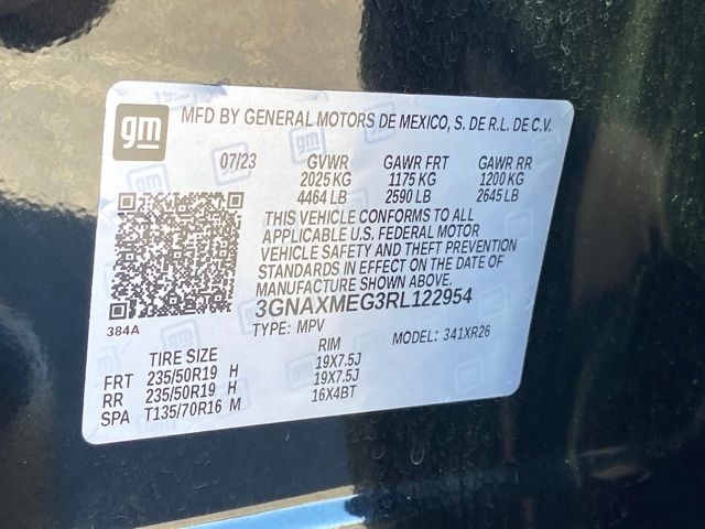 Chevrolet Equinox RS 2024