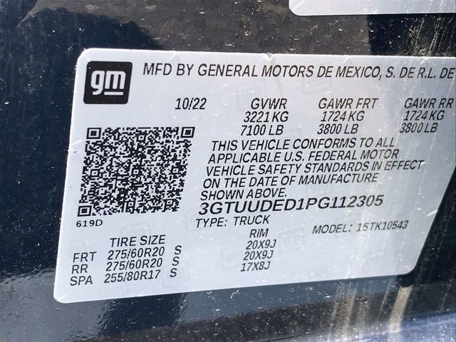 GMC Sierra 1500 SLT Crew Cab 4WD 2023