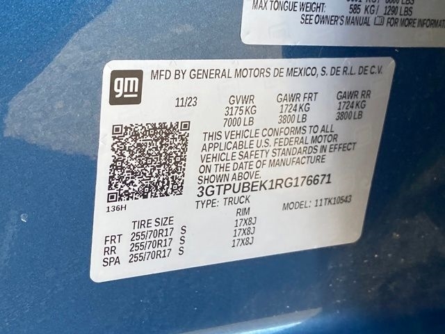 GMC Sierra 1500 SLE Crew Cab 4WD 2024