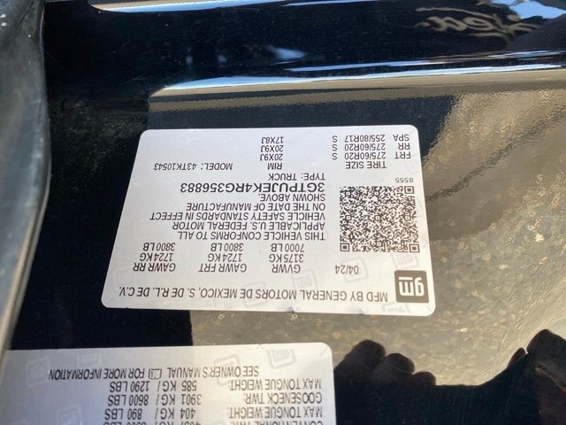 GMC Sierra 1500 Elevation L Crew Cab 4WD 2024