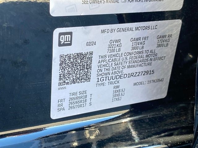 GMC Sierra 1500 SLT Crew Cab 4WD 2024