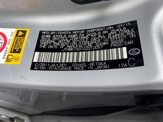 Lexus ES 350 Sedan 2016