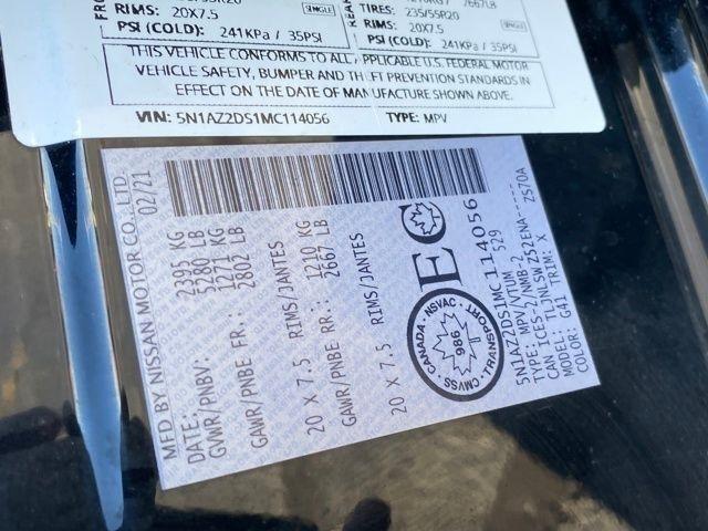 Nissan Murano Platinum AWD 2021