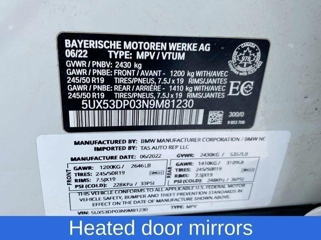 BMW X3 sDrive30i 2022