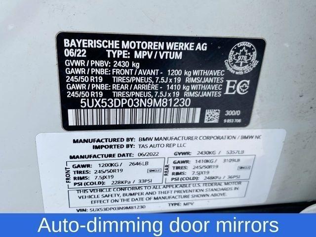 BMW X3 sDrive30i 2022