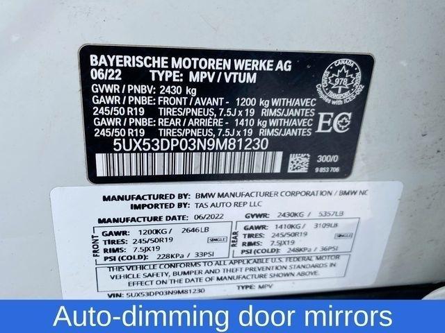BMW X3 sDrive30i 2022