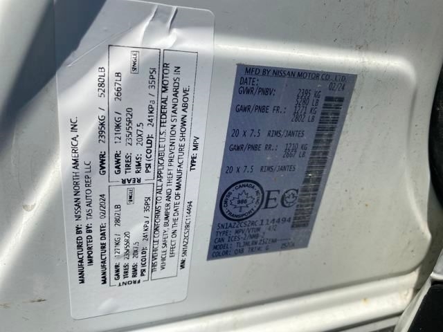 Nissan Murano SL AWD 2024