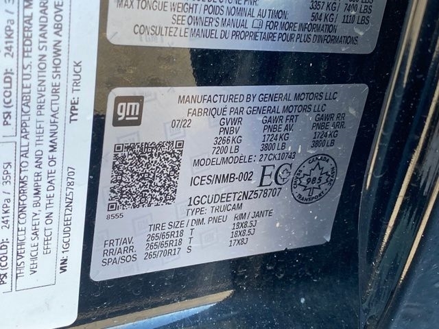 Chevrolet Silverado 1500 RST Crew Cab 4WD 2022