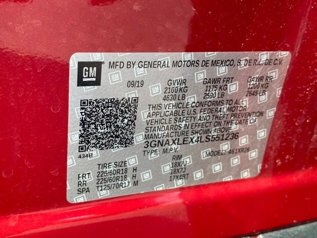 Chevrolet Equinox LT 2.0 2WD 2020