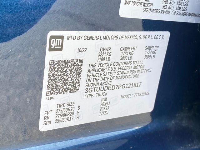 GMC Sierra 1500 SLT Crew Cab 4WD 2023