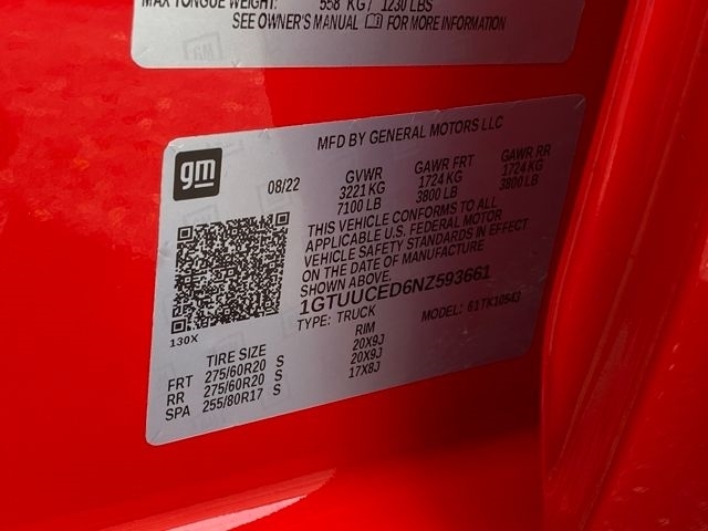 GMC Sierra 1500 Elevation Crew Cab 4WD 2022