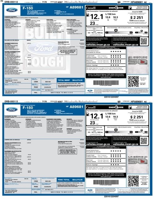 Ford F-150 Lariat SuperCrew 6.5-ft. Bed 4WD 2017
