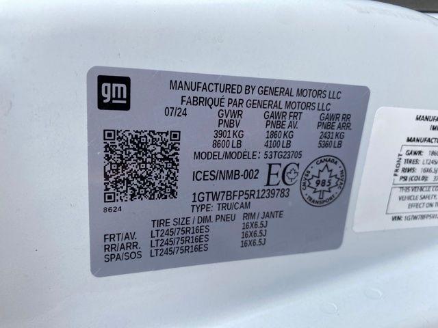 GMC Savana G2500 Extended Cargo 2024