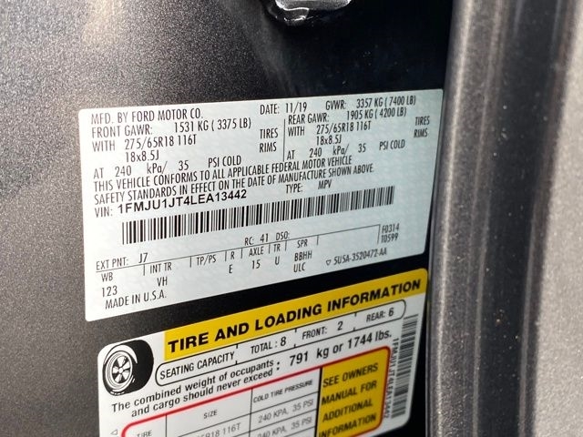 Ford Expedition XLT 4WD 2020