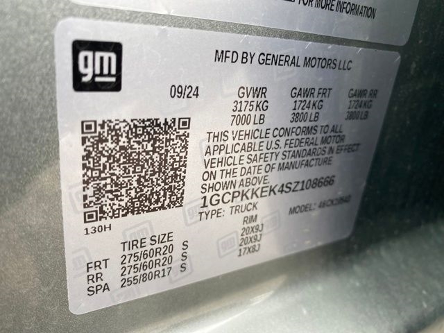 Chevrolet Silverado 1500 LT-L Crew Cab 4WD 2025