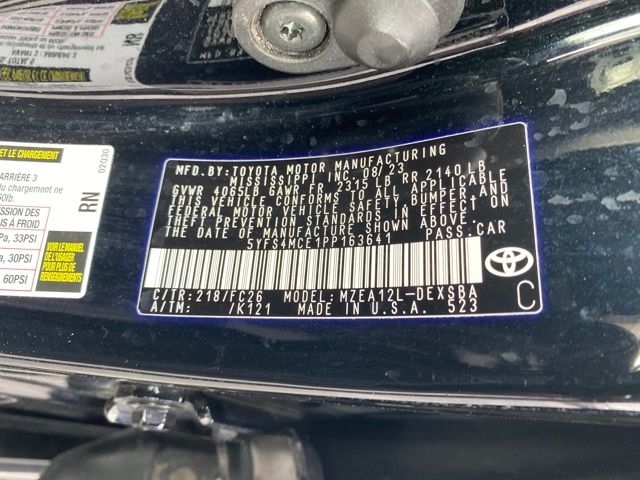 Toyota Corolla SE 2023