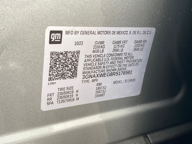 Chevrolet Equinox RS 2024