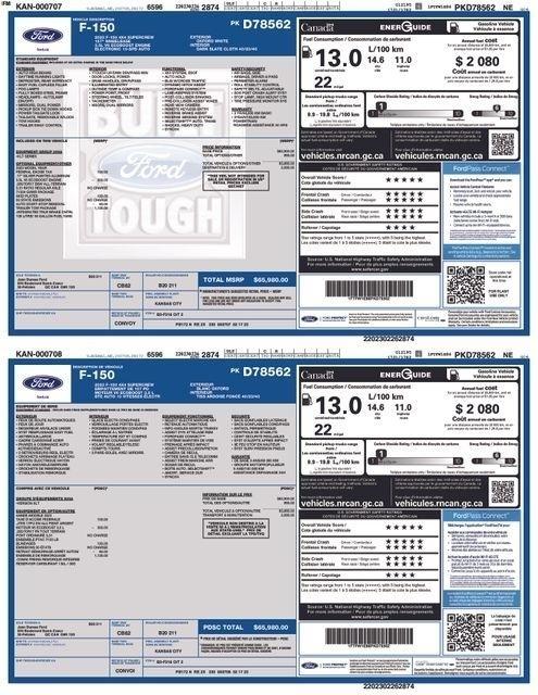 Ford F-150 Lariat SuperCrew 5.5-ft. Bed 4WD 2023