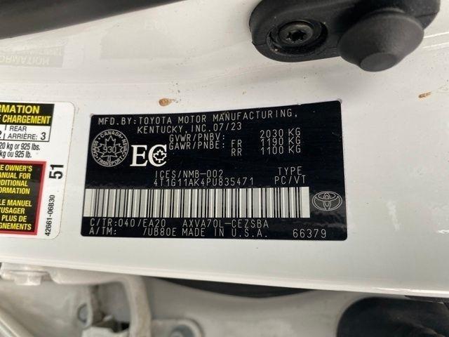 Toyota Camry SE 2023