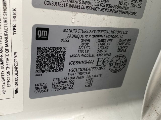 Chevrolet Silverado 1500 LT Crew Cab 4WD 2023