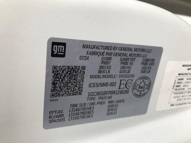 Chevrolet Express 2500 Cargo Extended 2024