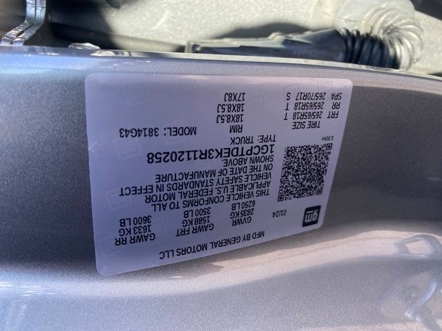 Chevrolet Colorado Z71 Crew Cab 4WD 2024