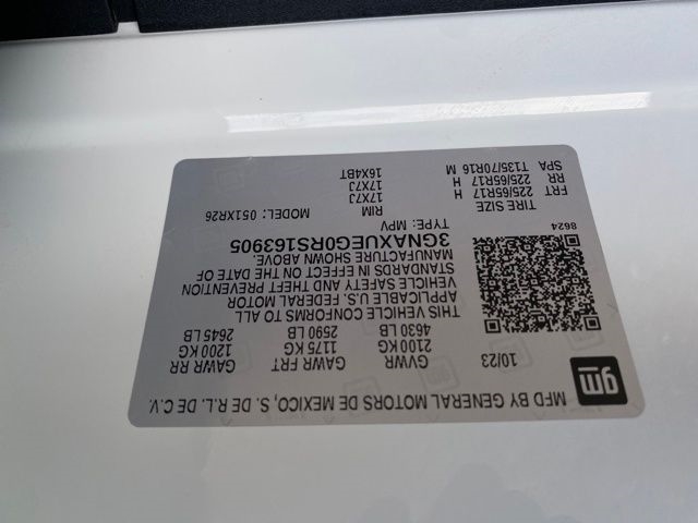 Chevrolet Equinox LT AWD 2024