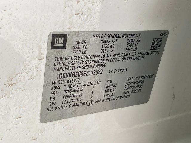 Chevrolet Silverado 1500 2LT Double Cab 4WD 2014