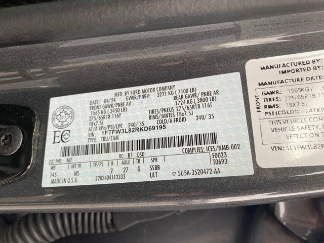 Ford F-150 XLT SuperCrew 4WD 2024