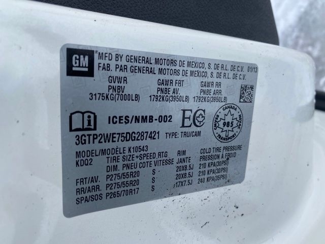 GMC Sierra 1500 SLT Crew Cab 4WD 2013