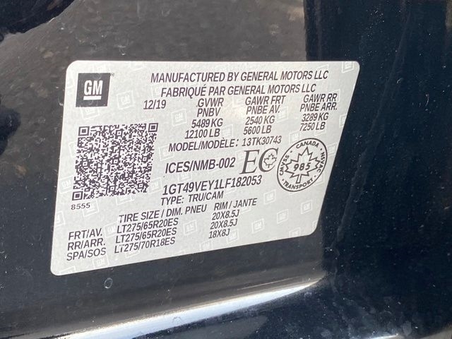 GMC Sierra 3500HD AT4 Crew Cab 4WD 2020