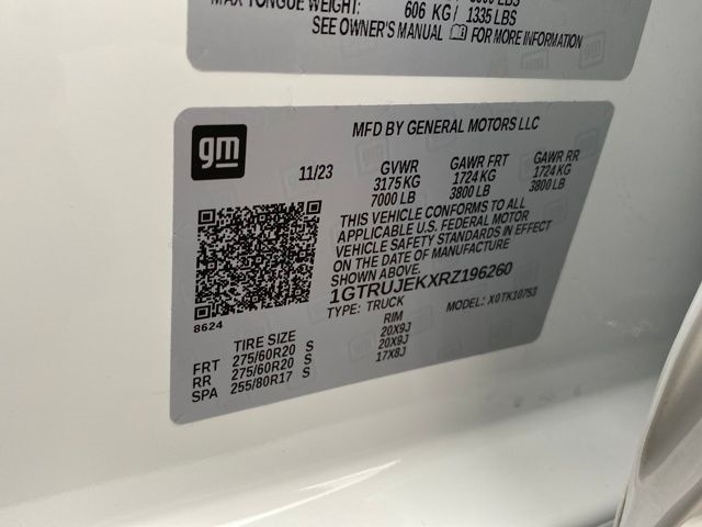 GMC Sierra 1500 Elevation Double Cab 4WD w/3VL 2024