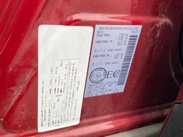 Nissan Murano SL AWD 2023