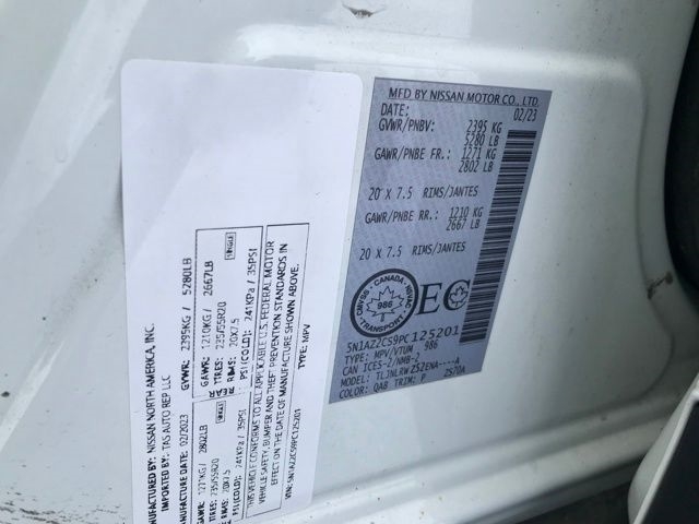 Nissan Murano SL AWD 2023