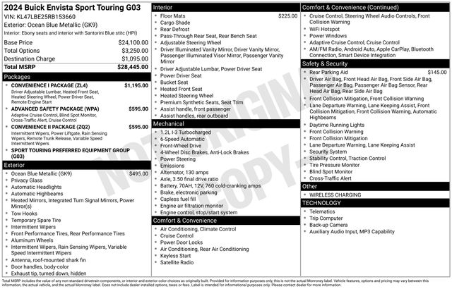 Buick Envista Sport Touring 2024