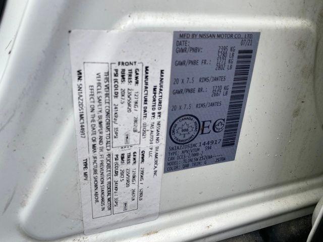 Nissan Murano Platinum AWD 2021