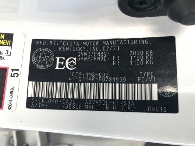 Toyota Camry SE 2023