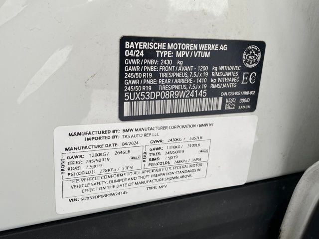 BMW X3 sDrive30i 2024