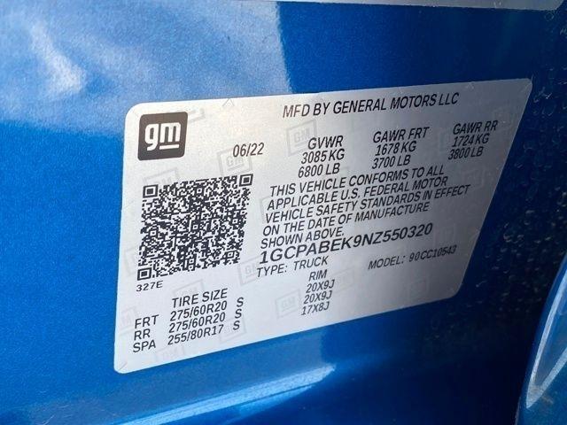 Chevrolet Silverado 1500 Custom Crew Cab 2WD 2022